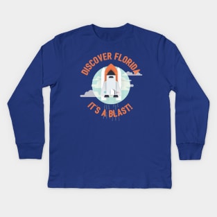 Discover Florida Kids Long Sleeve T-Shirt